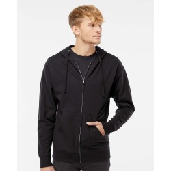 Independent SS4500Z Midweight Full-Zip Hooded Sweatshirt