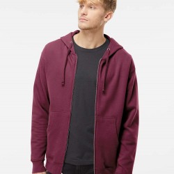 Independent SS4500Z Midweight Full-Zip Hooded Sweatshirt