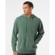 Independent PRM4500 Unisex Midweight Pigment-Dyed Hooded Sweatshirt 